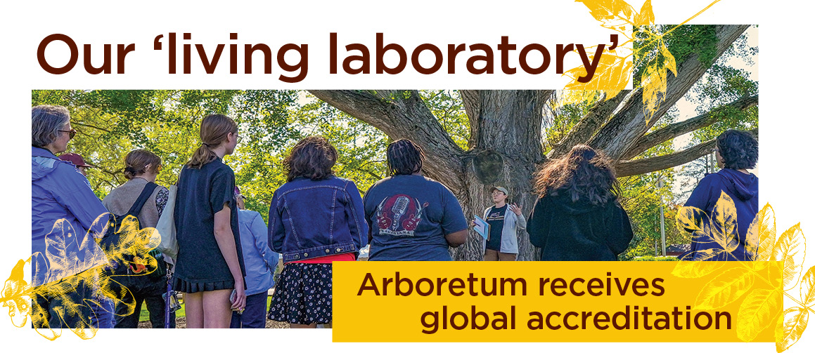 'Our living laboratory': Rowan University Arboretum receives global accreditation